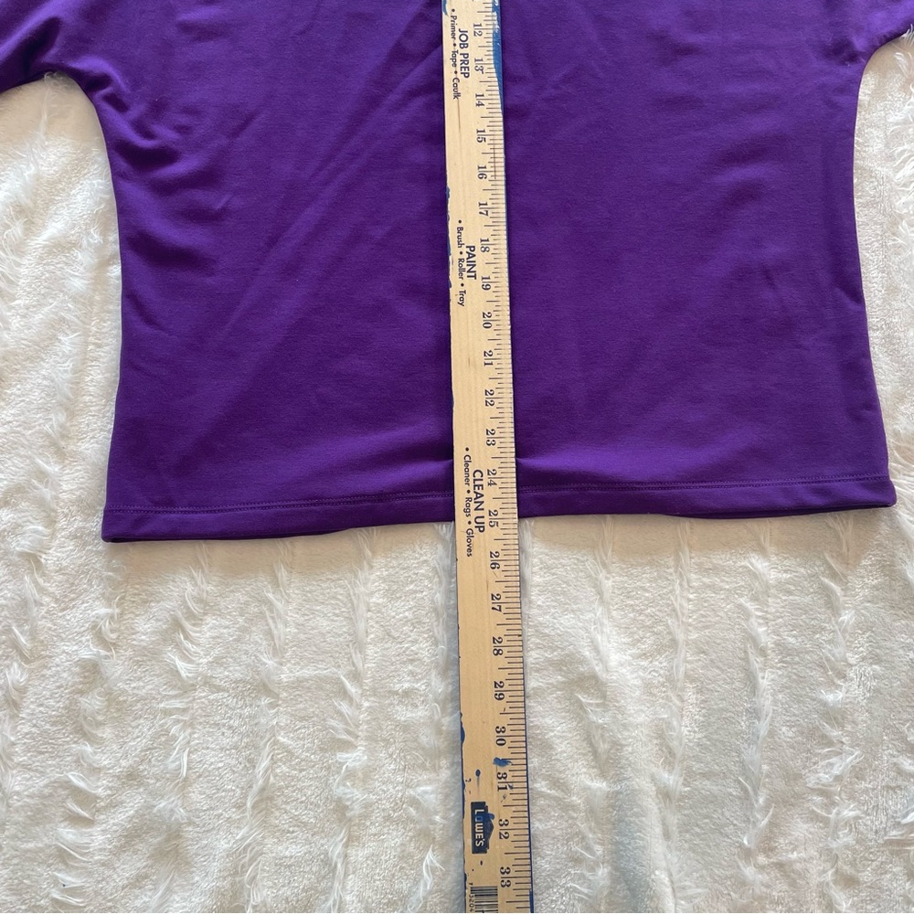Lilly Pulitzer Purple Off-Shoulder Top - Picture 6 of 8